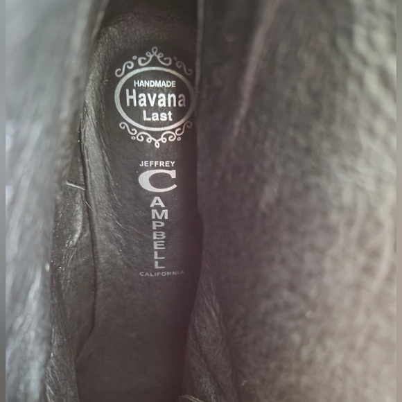 Jeffrey Campbell Womens Green Spike Platform Ankle Boots Black Size 10 - Picture 2 of 14